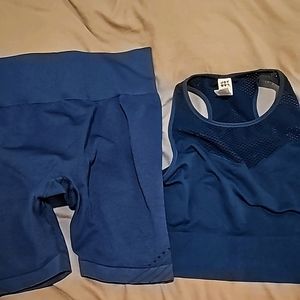 Joylab shorts and crop tank set